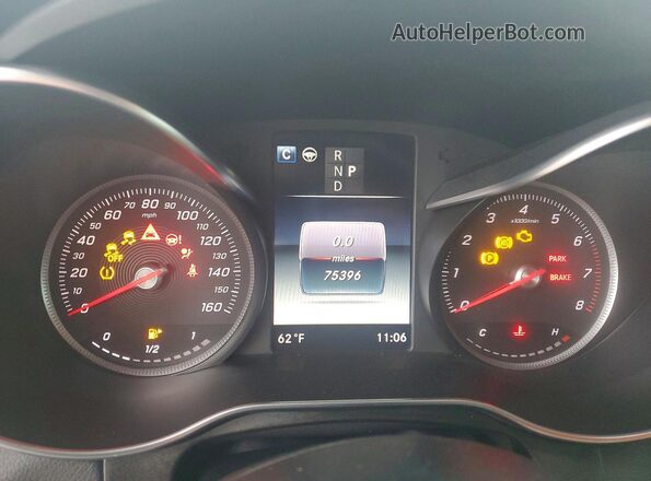 WDC0J4KB5KF602695 2019 MERCEDES-BENZ GLC-CLASS Серебряный Вид щитка приборов