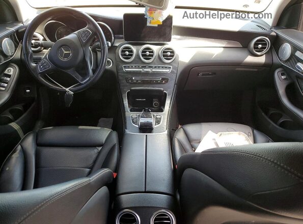 WDC0J4KBXHF234068 2017 MERCEDES-BENZ GLC-CLASS Black Առջևի վահանակի տեսք