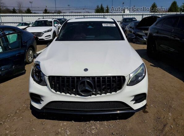 WDC0J6EB2JF447559 2018 MERCEDES-BENZ GLC-CLASS Белый Вид спереди