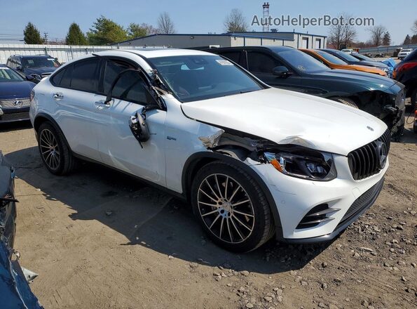 WDC0J6EB2JF447559 2018 MERCEDES-BENZ GLC-CLASS Белый Передняя правая четверть