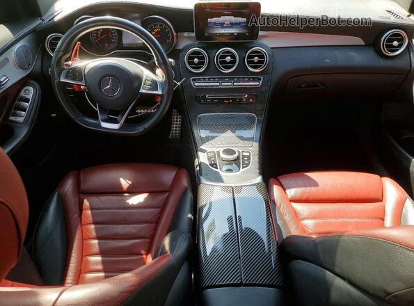 WDC0J6EB2JF447559 2018 MERCEDES-BENZ GLC-CLASS Белый Вид панели приборов