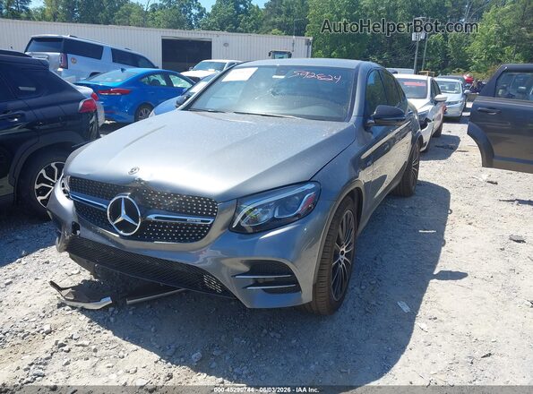 WDC0J6EB5KF592824 2019 MERCEDES-BENZ AMG GLE 43 COUPE Gray Front left