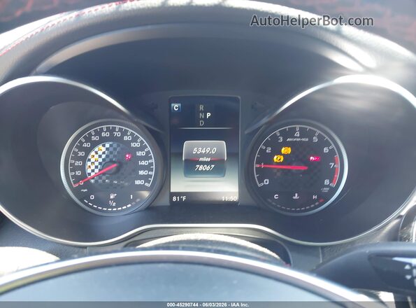 WDC0J6EB5KF592824 2019 MERCEDES-BENZ AMG GLE 43 COUPE Gray Rear seats view