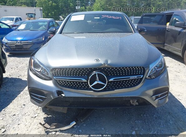 WDC0J6EB5KF592824 2019 MERCEDES-BENZ AMG GLE 43 COUPE Gray Instrument cluster view