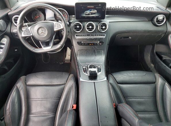 WDC0J6EB6HF284215 2017 MERCEDES-BENZ GLC-CLASS Gray წინა პანელის ხედი