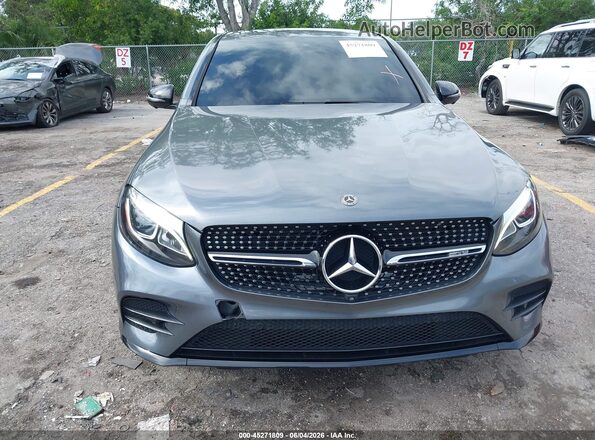WDC0J6EB6JF478569 2018 MERCEDES-BENZ AMG GLE 43 COUPE Серый Вид спереди
