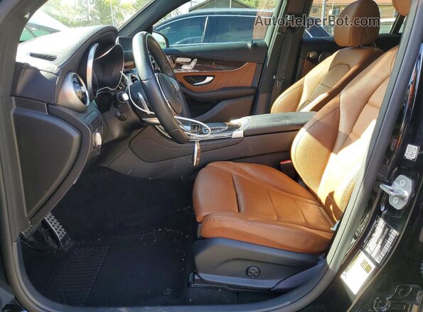 WDC0J8EB1LF711305 2020 MERCEDES-BENZ GLC-CLASS Black Вид салону спереду
