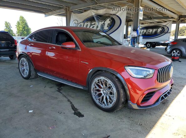 WDC0J8KB0LF694128 2020 MERCEDES-BENZ GLC-CLASS Red Przód prawy