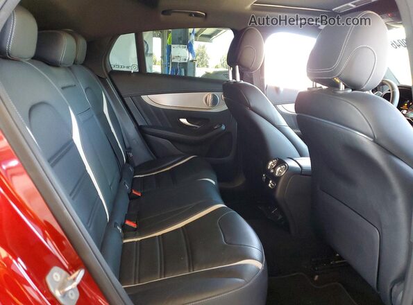 WDC0J8KB0LF694128 2020 MERCEDES-BENZ GLC-CLASS Red Widok tylnych siedzeń