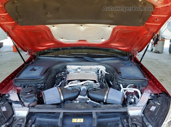 WDC0J8KB0LF694128 2020 MERCEDES-BENZ GLC-CLASS Red Widok wnętrza z tyłu