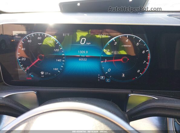 WDC4M4HB6LW004813 2020 MERCEDES-BENZ GLB-CLASS Gray Հետևի նստատեղերի տեսք
