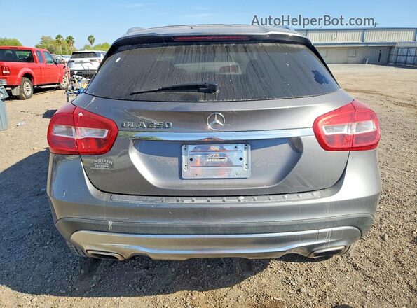 WDCTG4EB0HJ294672 2017 MERCEDES-BENZ GLA Серый Вид сзади