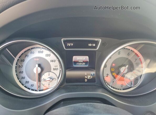 WDCTG4EB0HJ294672 2017 MERCEDES-BENZ GLA Серый Вид щитка приборов
