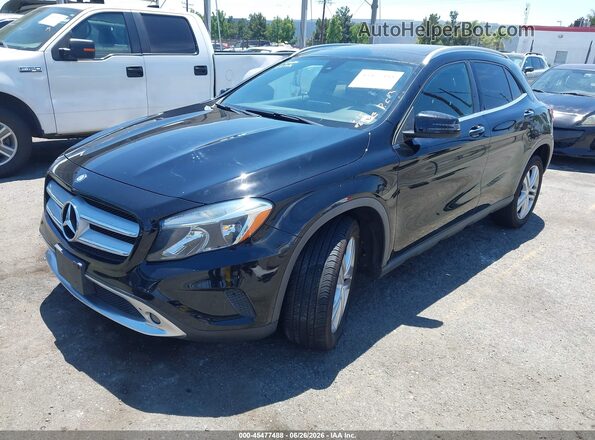 WDCTG4EB0HJ347256 2017 MERCEDES-BENZ GLA 250 Black Передня ліва чверть