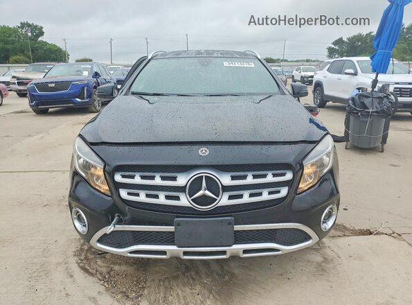 WDCTG4EB0JJ455317 2018 MERCEDES-BENZ GLA Black Front view