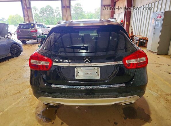WDCTG4EB1HJ296298 2017 MERCEDES-BENZ GLA Black Widok z tyłu