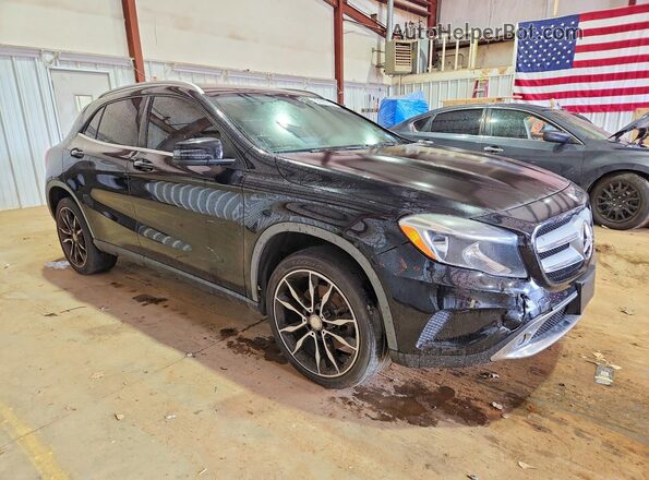 WDCTG4EB1HJ296298 2017 MERCEDES-BENZ GLA Black Przód prawy