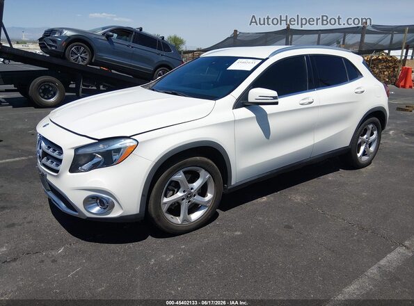 WDCTG4EB1JJ443838 2018 MERCEDES-BENZ GLA 250 White წინა მარცხენა ხედი სამი მეოთხედიდან