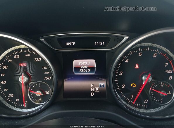 WDCTG4EB1JJ443838 2018 MERCEDES-BENZ GLA 250 White უკანა სავარძლების ხედი
