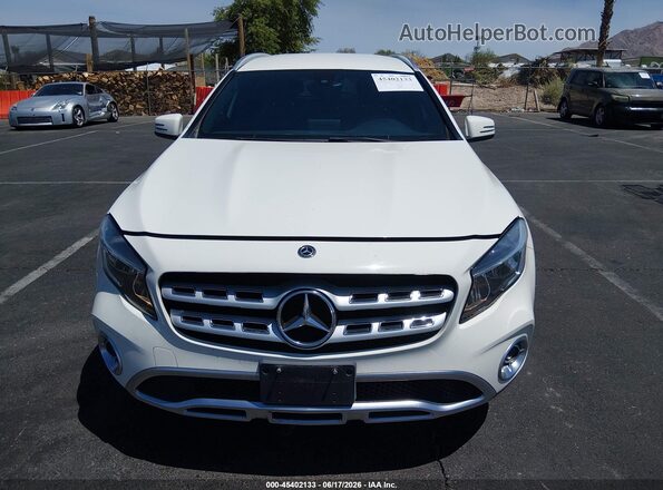WDCTG4EB1JJ443838 2018 MERCEDES-BENZ GLA 250 White ხელსაწყოთა პანელის ხედი
