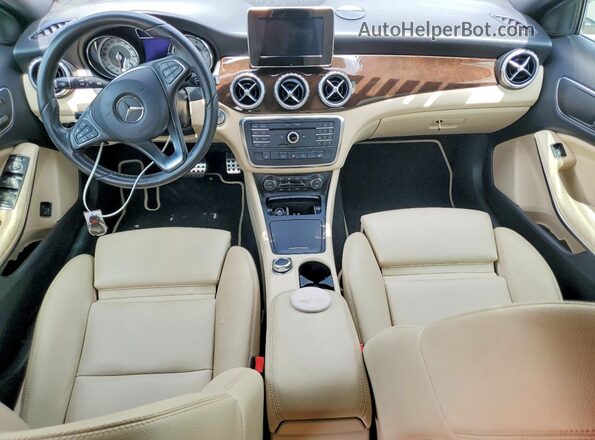 WDCTG4EB2GJ206476 2016 MERCEDES-BENZ GLA White Առջևի վահանակի տեսք