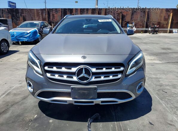 WDCTG4EB2KJ642074 2019 MERCEDES-BENZ GLA Gray Front view
