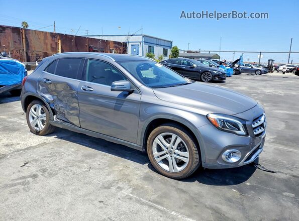 WDCTG4EB2KJ642074 2019 MERCEDES-BENZ GLA Gray Front right