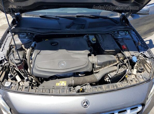 WDCTG4EB2KJ642074 2019 MERCEDES-BENZ GLA Gray Engine compartment view