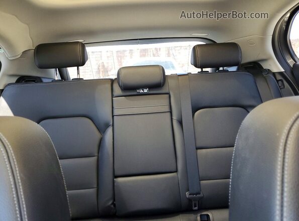 WDCTG4EB2KJ642074 2019 MERCEDES-BENZ GLA Gray Rear seats view