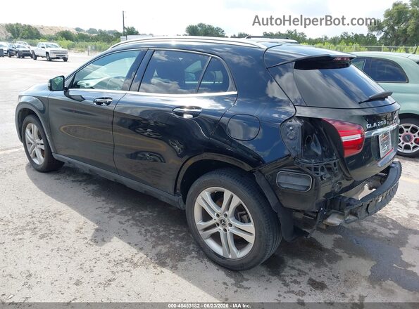 WDCTG4EB2LJ690899 2020 MERCEDES-BENZ GLA 250 Black უკანა მარცხენა