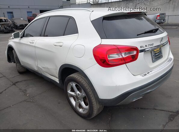WDCTG4EB3JJ467221 2018 MERCEDES-BENZ GLA 250 Белый Задняя левая четверть