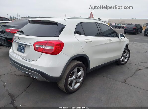WDCTG4EB3JJ467221 2018 MERCEDES-BENZ GLA 250 Белый Задняя правая четверть