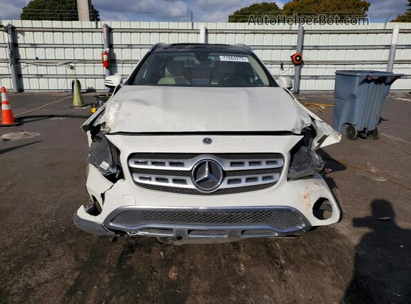 WDCTG4EB3JJ468580 2018 MERCEDES-BENZ GLA White Front view