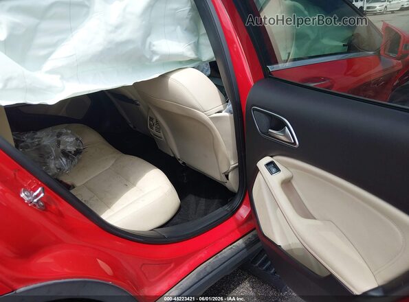 WDCTG4EB3KU015298 2019 MERCEDES-BENZ GLA 250 Red Widok naklejki z numerem VIN