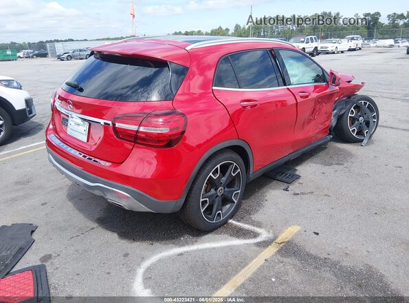 WDCTG4EB3KU015298 2019 MERCEDES-BENZ GLA 250 Red Tył prawy