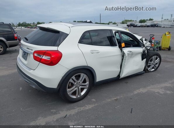 WDCTG4EB4GJ202669 2016 MERCEDES-BENZ GLA 250 Белый Задняя правая четверть