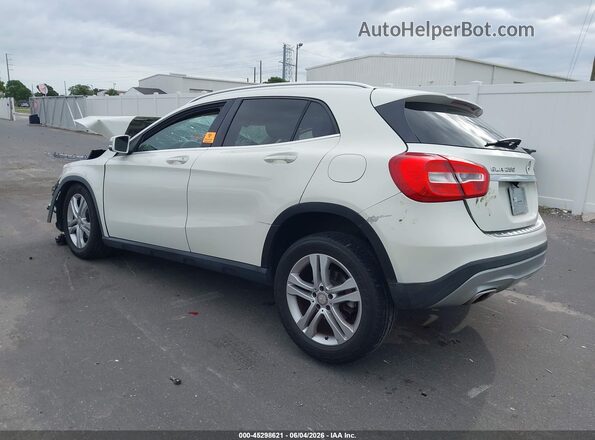 WDCTG4EB4GJ202669 2016 MERCEDES-BENZ GLA 250 Белый Задняя левая четверть