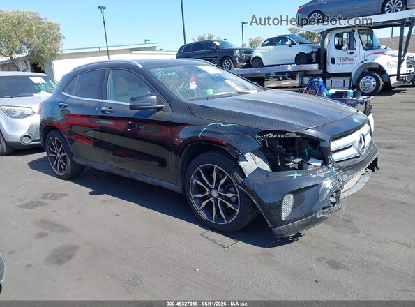 WDCTG4EB4GJ204681 2016 MERCEDES-BENZ GLA 250 Black Widok wnętrza 360 stopni