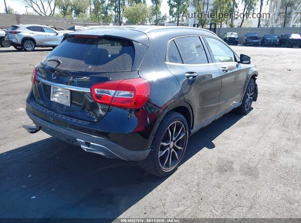 WDCTG4EB4GJ204681 2016 MERCEDES-BENZ GLA 250 Black Tył prawy