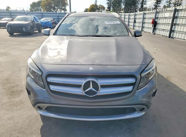 WDCTG4EB4GJ206205 2016 MERCEDES-BENZ GLA Gray წინა ხედი