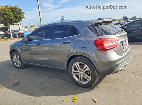 WDCTG4EB4GJ206205 2016 MERCEDES-BENZ GLA Gray უკანა მარცხენა