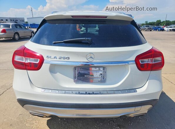 WDCTG4EB4GJ214630 2016 MERCEDES-BENZ GLA White Հետևի տեսք
