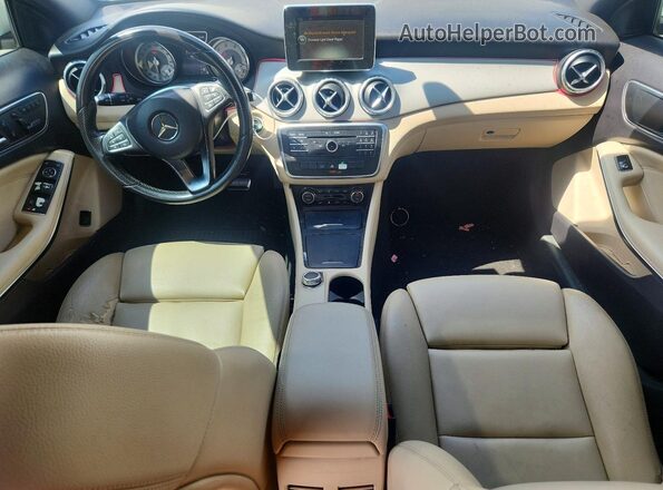 WDCTG4EB4GJ214630 2016 MERCEDES-BENZ GLA White Առջևի վահանակի տեսք