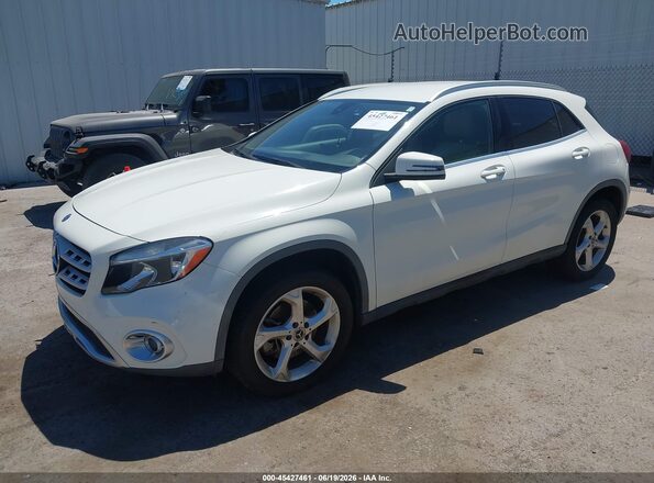 WDCTG4EB4JJ443252 2018 MERCEDES-BENZ GLA 250 White Передня ліва чверть
