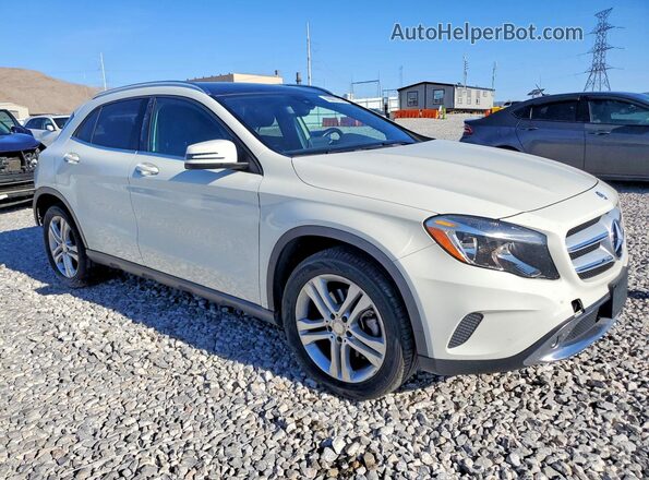 WDCTG4EB5HJ299009 2017 MERCEDES-BENZ GLA White Передня права чверть