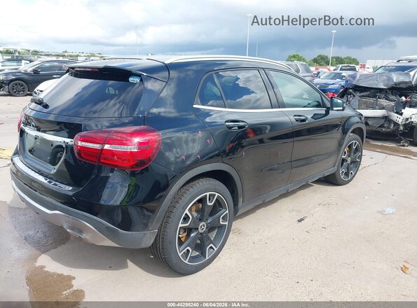 WDCTG4EB6KU016168 2019 MERCEDES-BENZ GLA 250 Black Задня права чверть