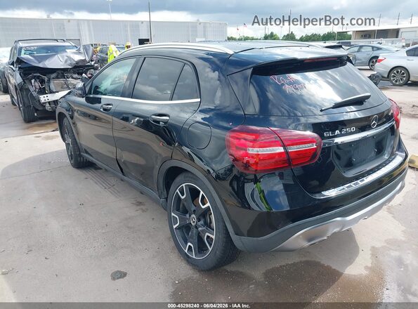 WDCTG4EB6KU016168 2019 MERCEDES-BENZ GLA 250 Black Задня ліва чверть