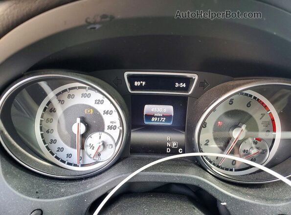 WDCTG4EB7GJ233141 2016 MERCEDES-BENZ GLA White Սարքավորումների վահանակի տեսք