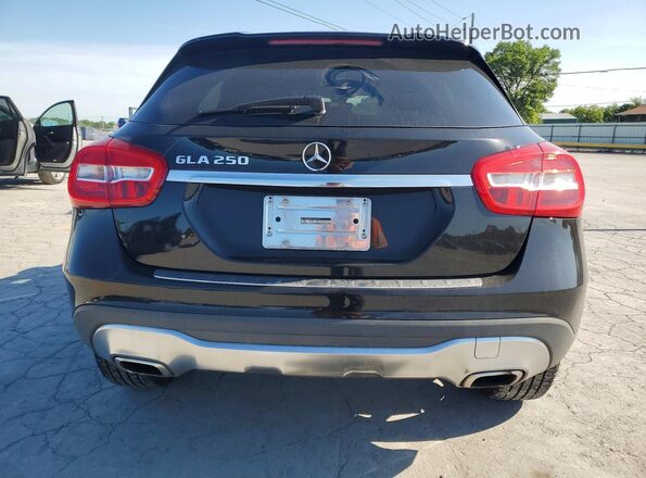 WDCTG4EB7JJ444475 2018 MERCEDES-BENZ GLA250 Black უკანა ხედი