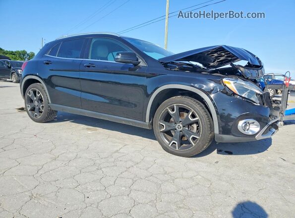WDCTG4EB7JJ444475 2018 MERCEDES-BENZ GLA250 Black წინა მარჯვენა